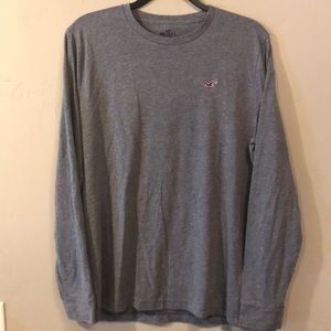 Hollister Grey long sleeve T-Shirt